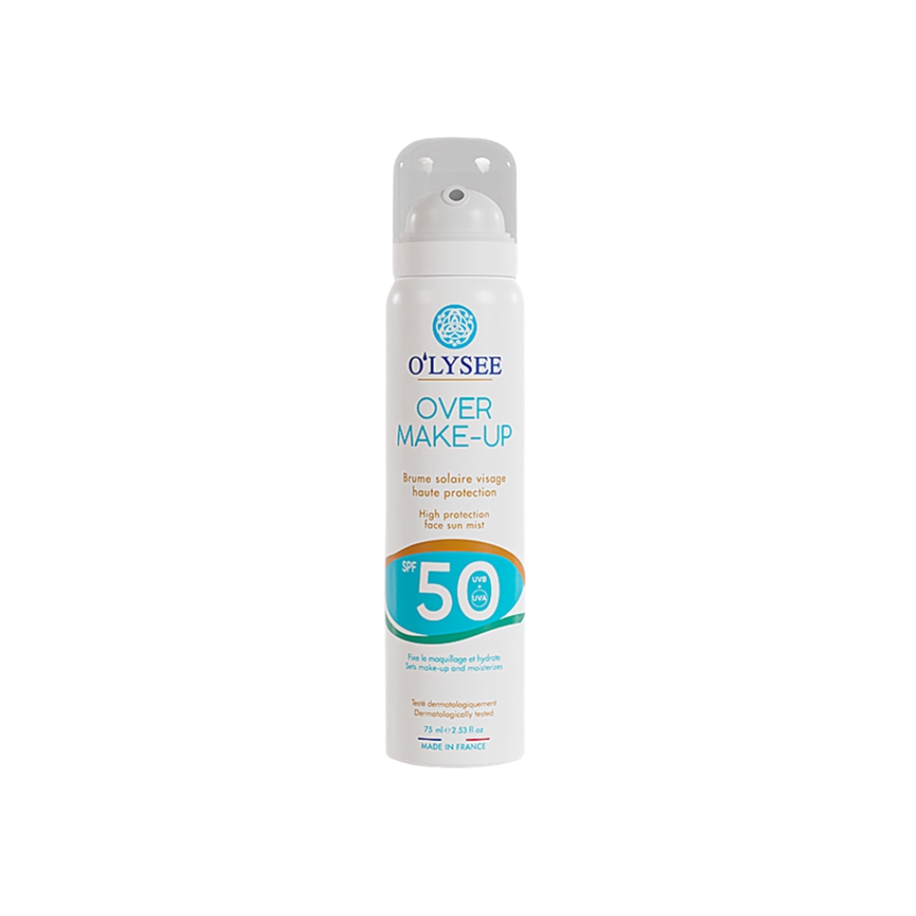 O'LYSEE labai aukšto faktoriaus apsauginė dulksna veidui, OVER MAKE-UP, SPF50+ 75ml O'LYSEE labai aukšto faktoriaus apsauginė dulksna veidui, OVER MAKE-UP, SPF50+ 75ml