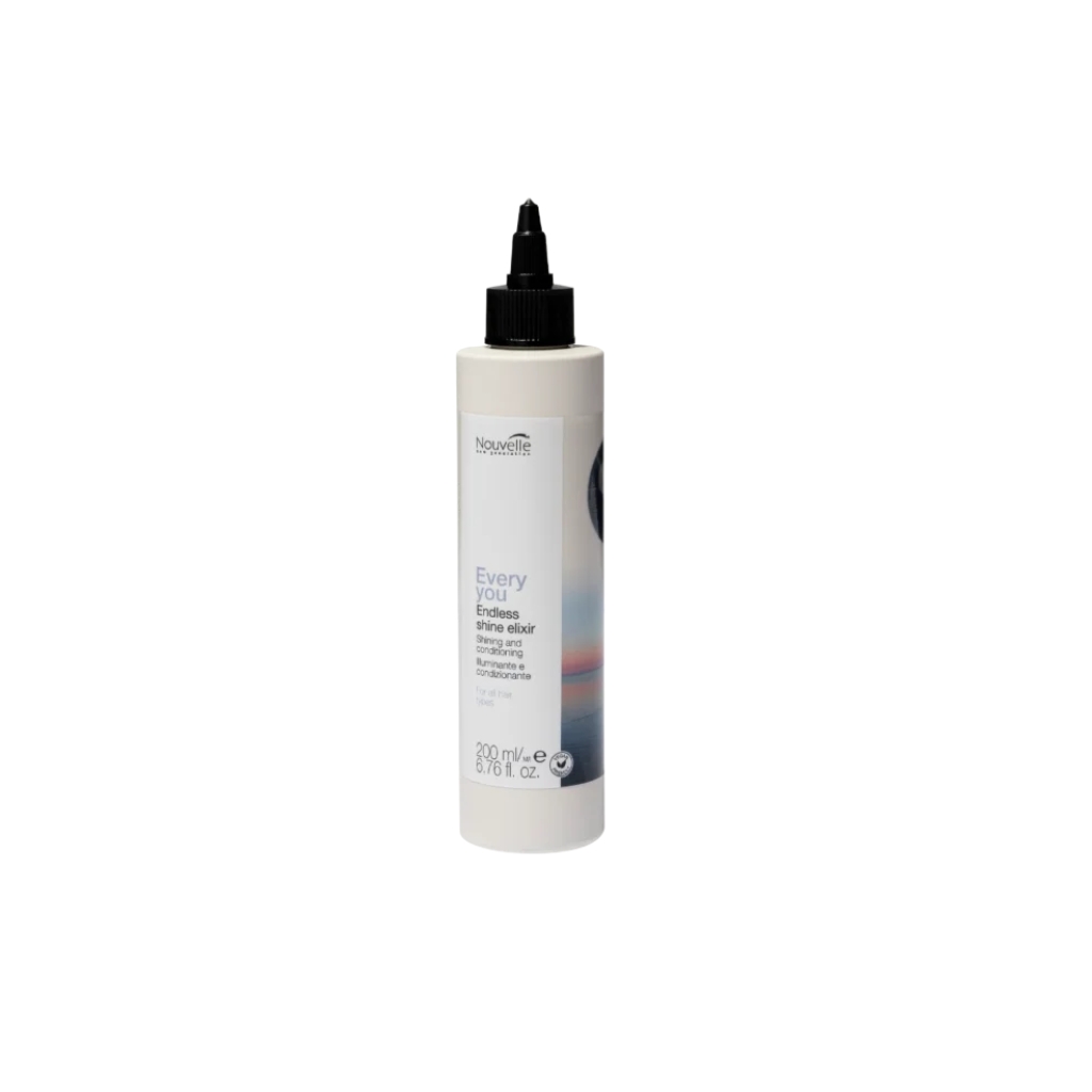 Nouvelle glotnumo ir blizgesio suteikiantis plaukų eliksyras Every You Endless Shine Elixir, 200ml Nouvelle glotnumo ir blizgesio suteikiantis plaukų eliksyras Every You Endless Shine Elixir, 200ml