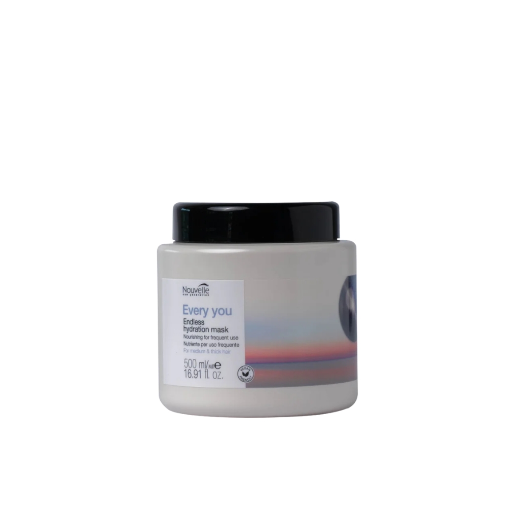 Nouvelle intensyviai drėkinanti plaukų kaukė Every You Endless Hydration Mask, 500ml (1) Nouvelle intensyviai drėkinanti plaukų kaukė Every You Endless Hydration Mask, 500ml