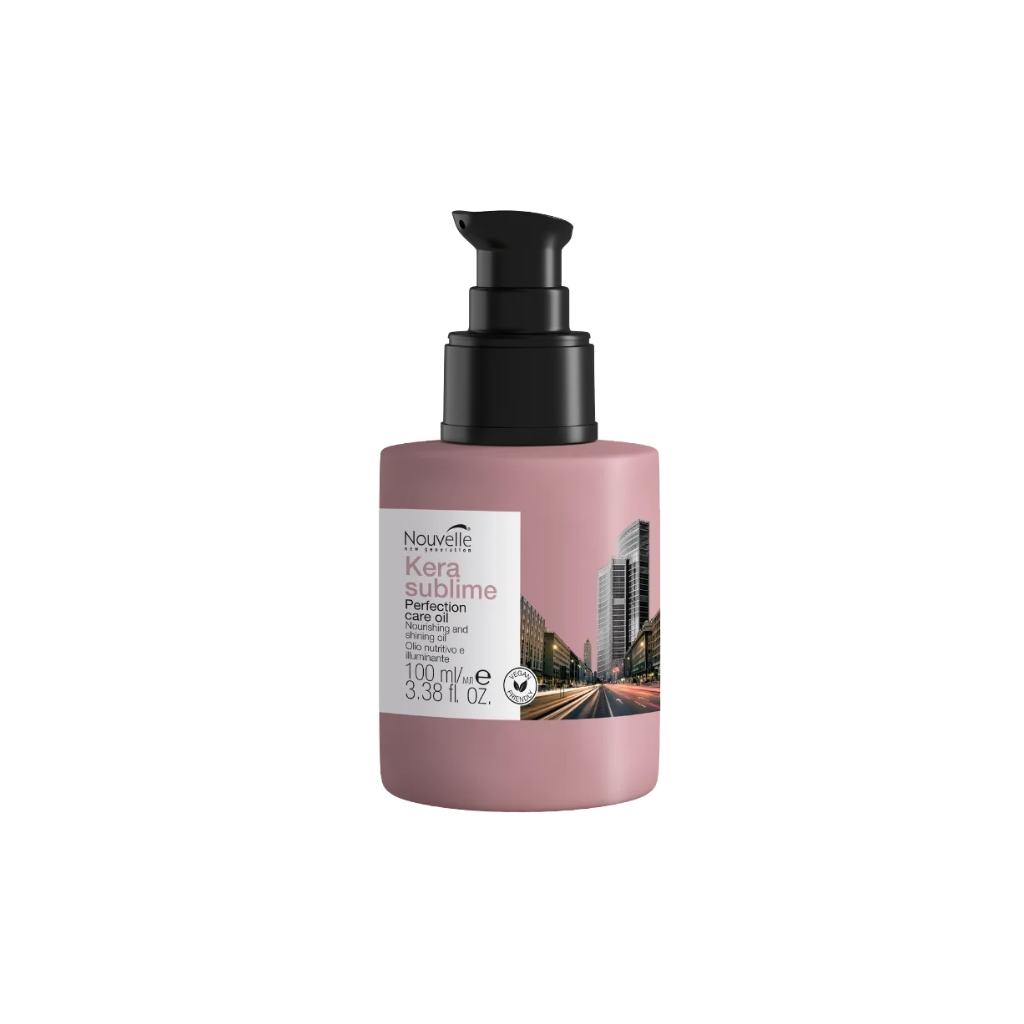 Nouvelle universalus plaukų aliejus glotnumui Kera Sublime Perfection Care Oil, 100ml Nouvelle universalus plaukų aliejus glotnumui Kera Sublime Perfection Care Oil, 100ml