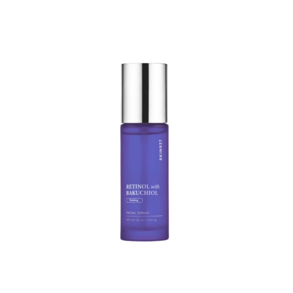 SKIN627 veido serumas stangrinamasis su retinoliu ir bakučioliu, 50ml