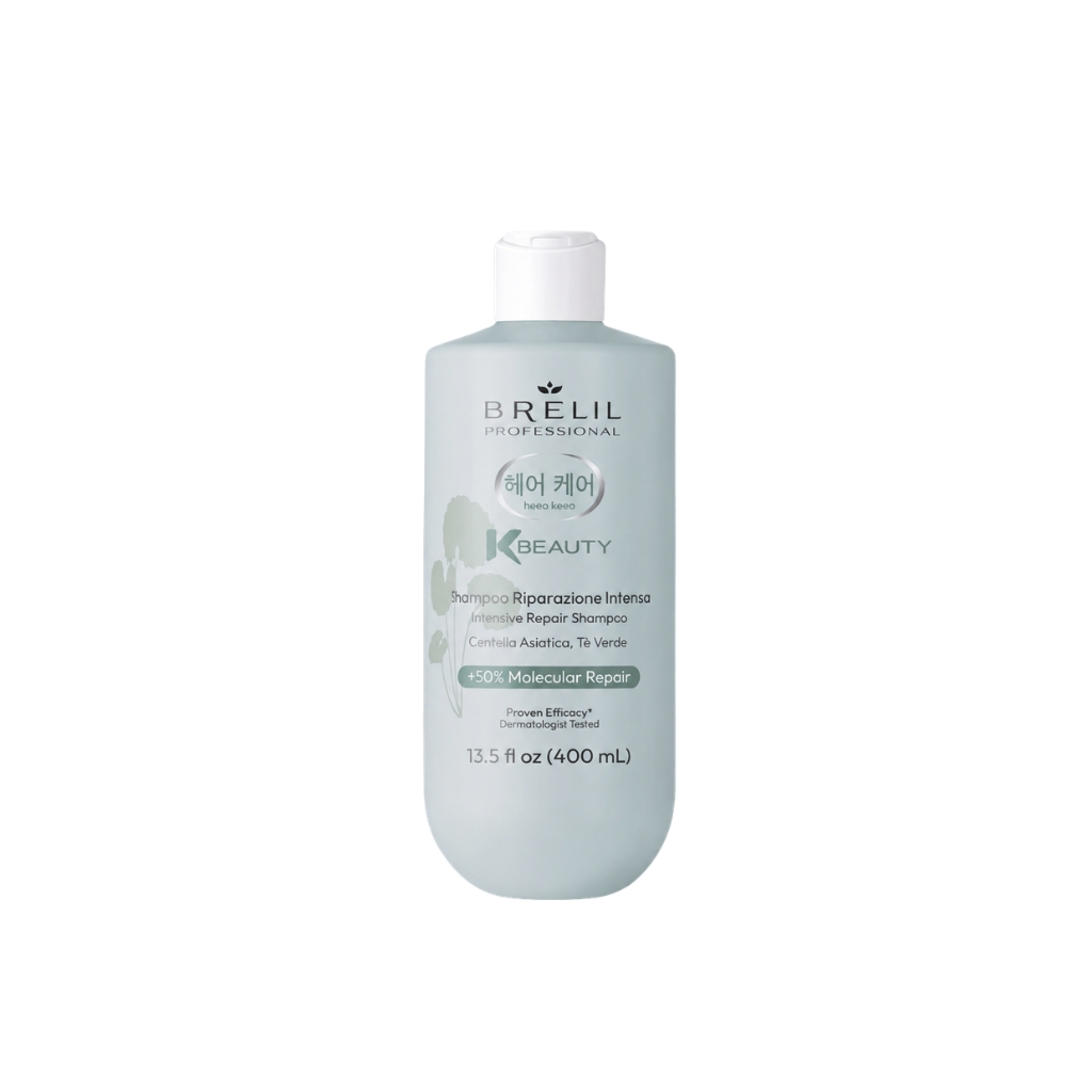 BRELIL K BEAUTY intensyviai atkuriamasis plaukų šampūnas, 400ml BRELIL K BEAUTY intensyviai atkuriamasis plaukų šampūnas, 400ml