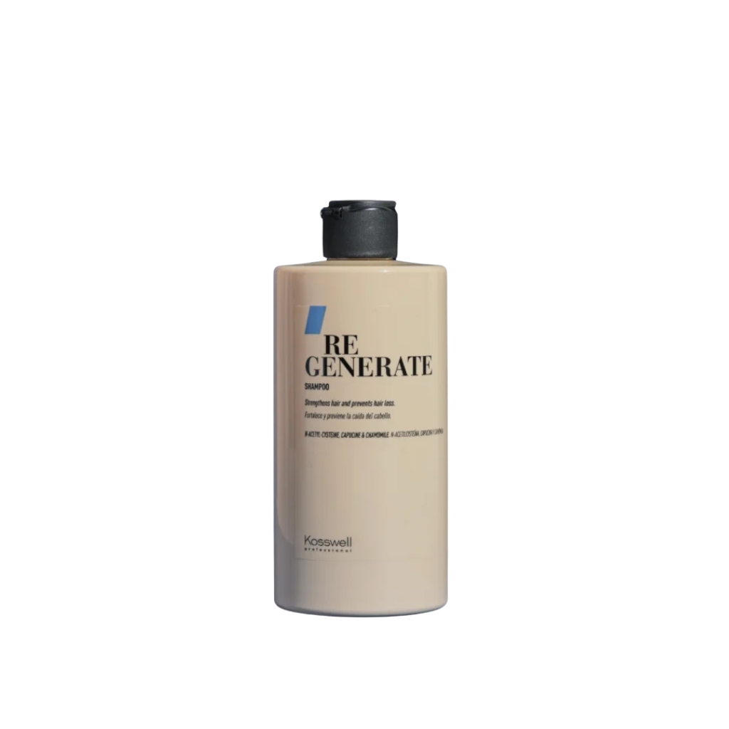 Kosswell šampūnas nuo plaukų slinkimo Regenerate, 500ml Kosswell šampūnas nuo plaukų slinkimo Regenerate, 500ml