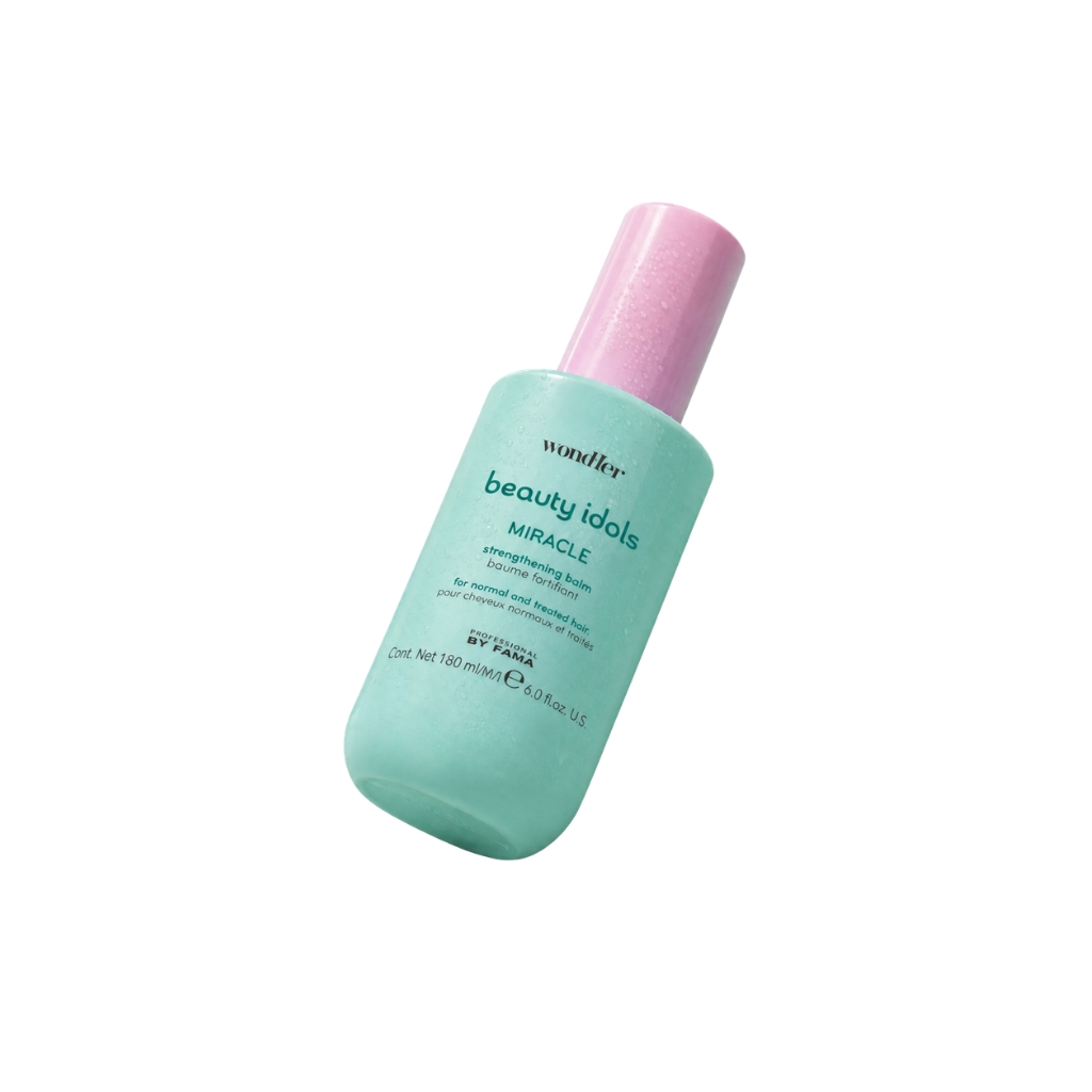 WONDHER stiprinantis, itin drėkinantis balzamas normaliems, pažeistiems plaukams BEAUTY IDOLS MIRACLE LEAVE-IN, 180ml